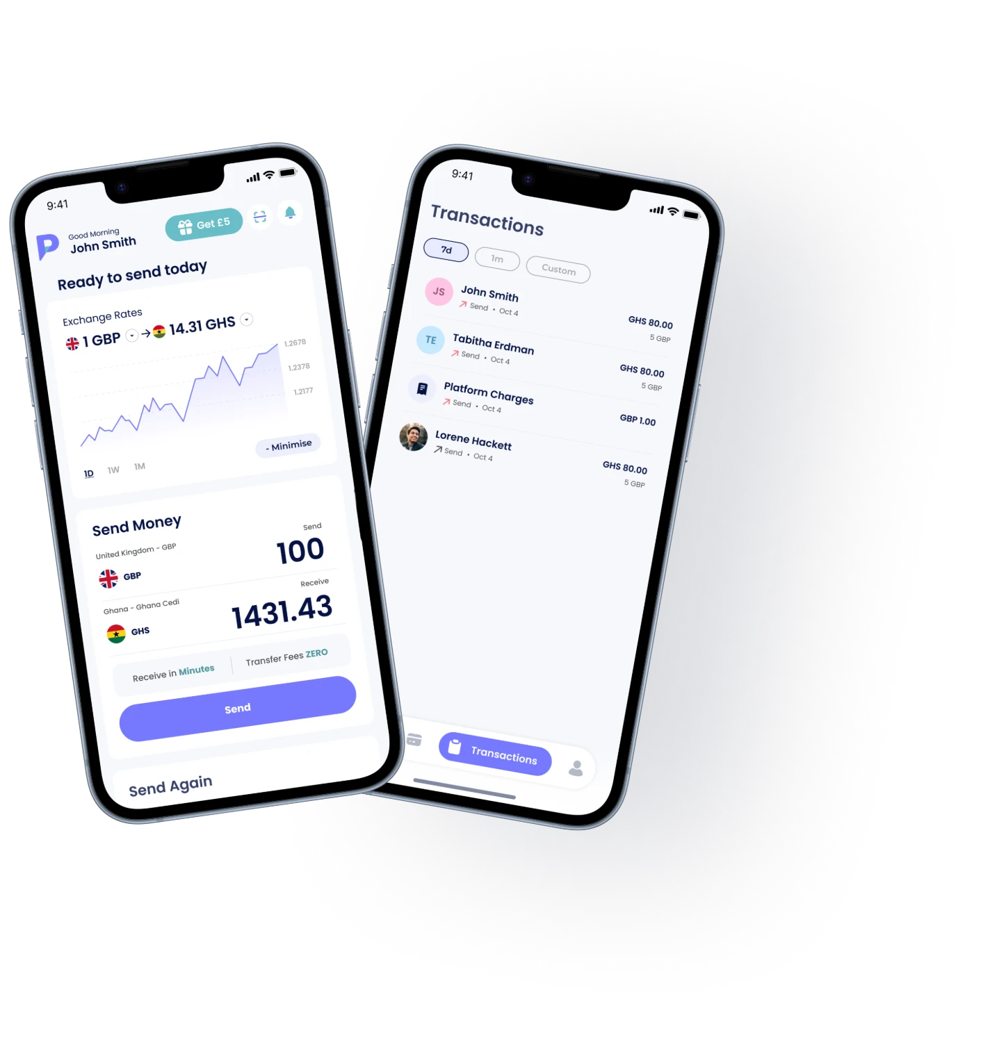 Paybozz app screens